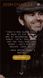Mobile Screenshot of joshcharlesmusic.com